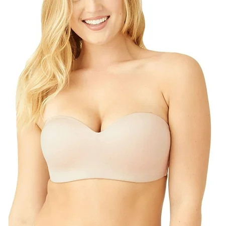 Wacoal Staying Power Wire Free Strapless Bra (854372) 32C Sand | Walmart (US)