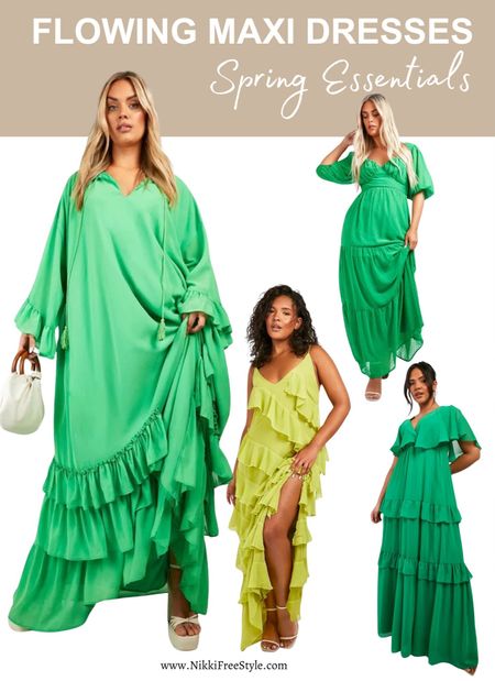 Spring Essentials: Flowy Maxi Dress. Here are a few of my faves! 

#LTKSpringSale #LTKfindsunder50 #LTKplussize