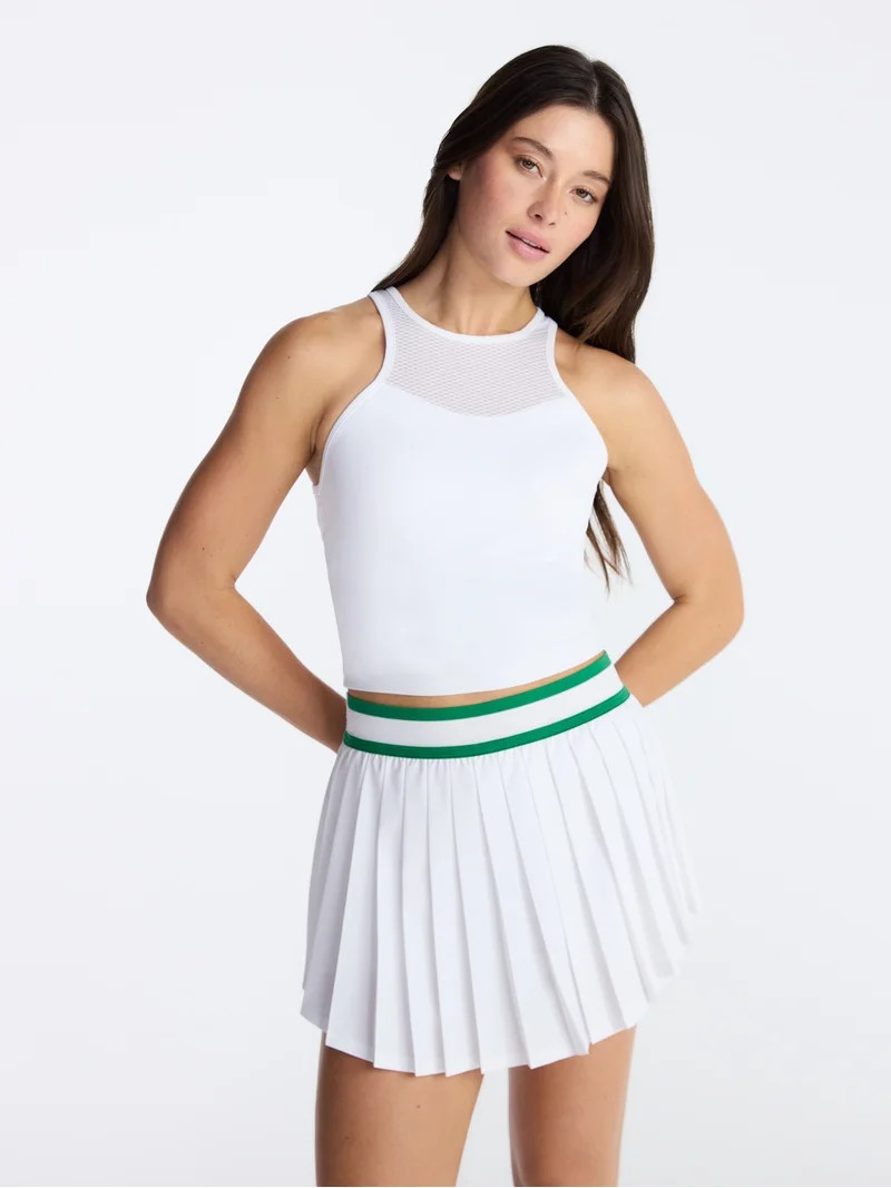 Avia Women's Tennis Mesh Bra Tank Top, Sizes XS-XXXL | Walmart (US)