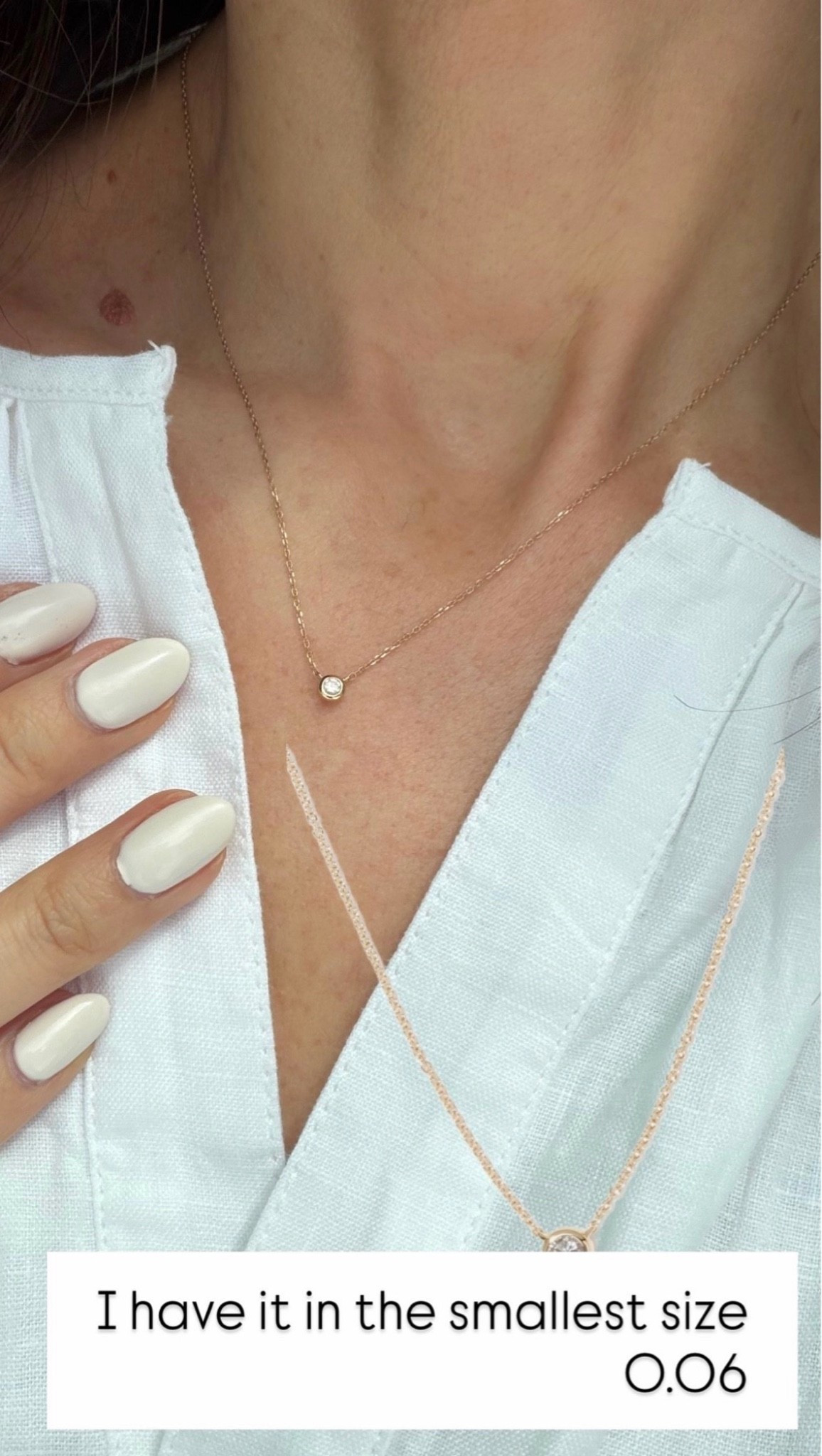 This necklace is one of those everyday pieces I never take off. I have the smallest size, 0.06, and it is perfect for layering or wearing on its own. Delicate, timeless, and the kind of jewelry that instantly makes any outfit feel a little more polished.

Diamond necklace, Everyday jewelry, Layered necklace, Fine jewelry, Gold necklace, Minimalist style, Jewelry staples, Timeless accessories, Everyday luxury, Gift idea for her, Classic jewelry, annabrstyle

#LTKOver40 #LTKootd #LTKmomlife