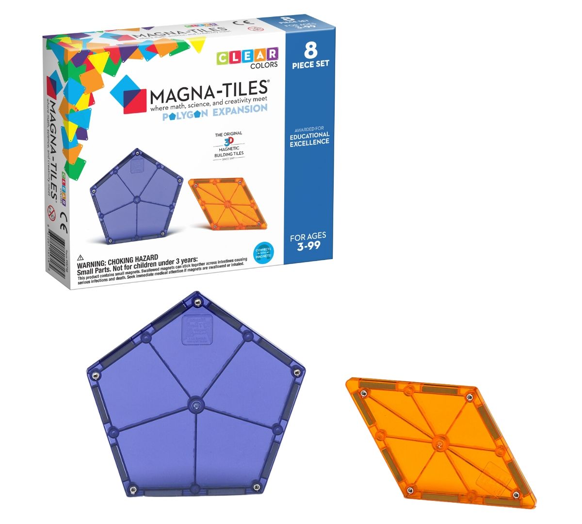 Polygons 8-Piece Set, Encourage Meaningful Play, Ages 3+ | Macys (US)
