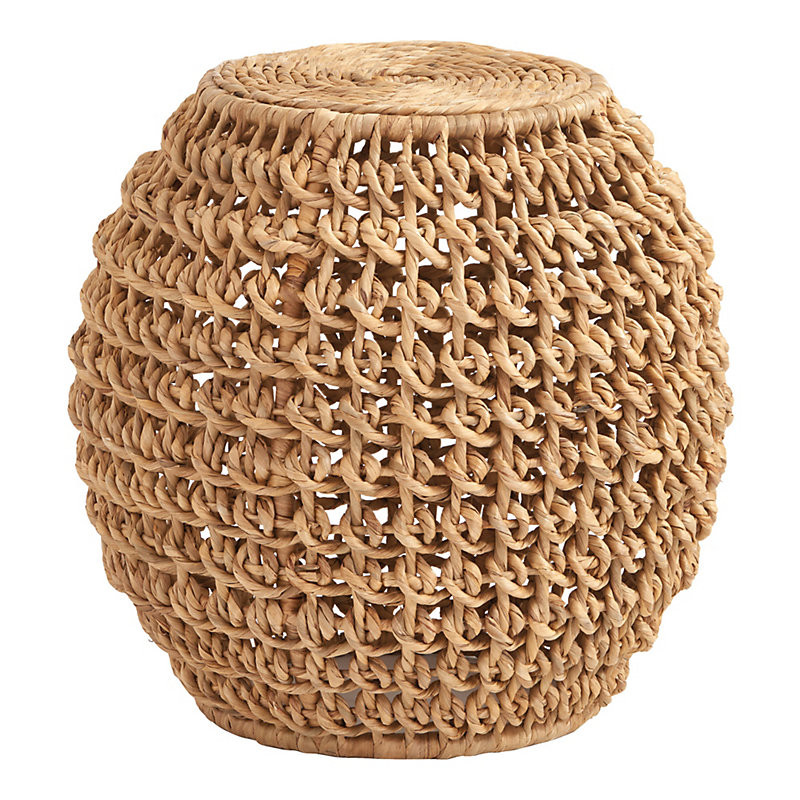 Tulum Woven Garden Stool - Ballard Designs | Ballard Designs, Inc.