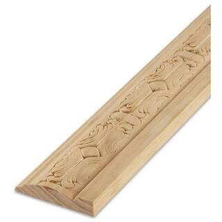 DM 1054EM 5/8 in. x 3-1/8 in. Southwestern Design Pattern Solid Pine Base Molding | The Home Depot