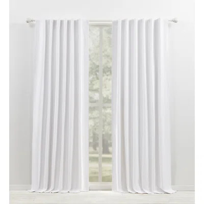 Waller Solid Blackout Thermal Rod Pocket Single Curtain Panel | Wayfair North America