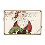 Mud Pie Ho, Christmas Santa Tray, 7" x 11" | Amazon (US)
