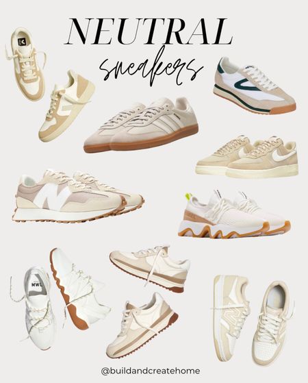 Neutral sneakers are everywhere this season! Here are some of my favorites! 

#LTKGiftGuide #LTKstyletip