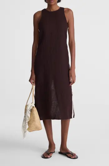 Madewell Sleeveless Linen Maxi Dress | Nordstrom | Nordstrom