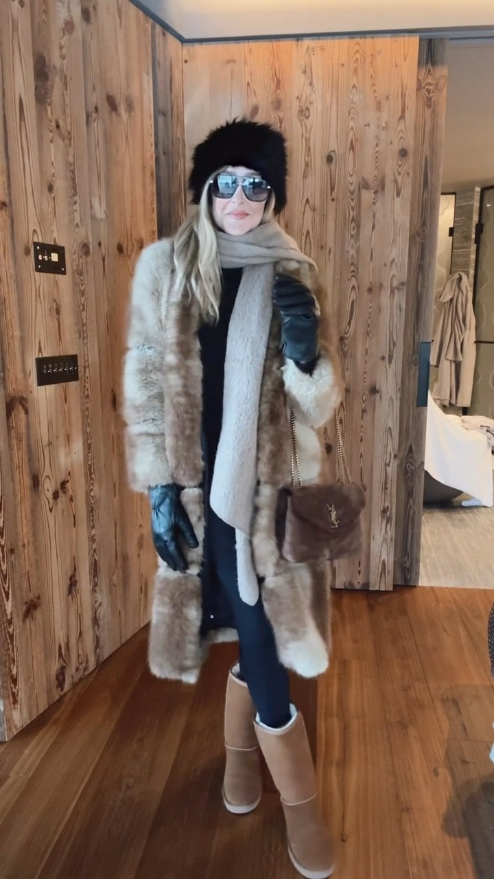 How I elevate a winter base with a beautiful faux fur coat and accessories. Everything runs true to size I’m wearing size small 🤍
Winter outfit 
Snow outfit 
Fur coat 
Faux coat 
Apres sweater 

#LTKgrwm #LTKTravel #LTKootd