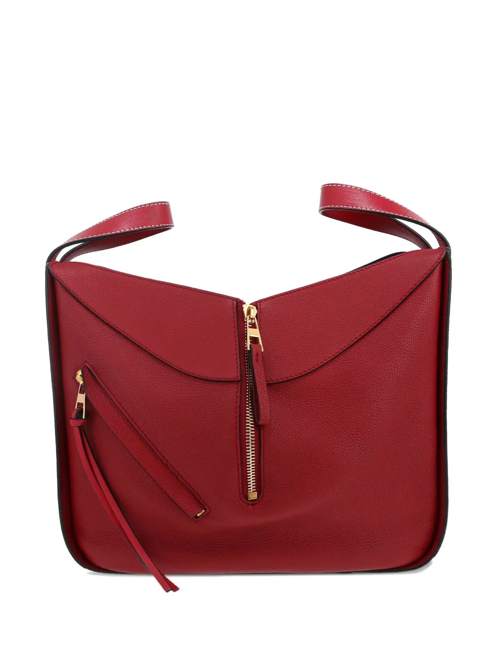 Loewe Pre-Owned Small Hammock Shoulder Bag | Red | FARFETCH | Farfetch Global