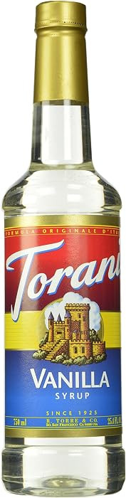 Torani Syrup, Vanilla, 25.4 Ounces (Pack of 4) | Amazon (US)
