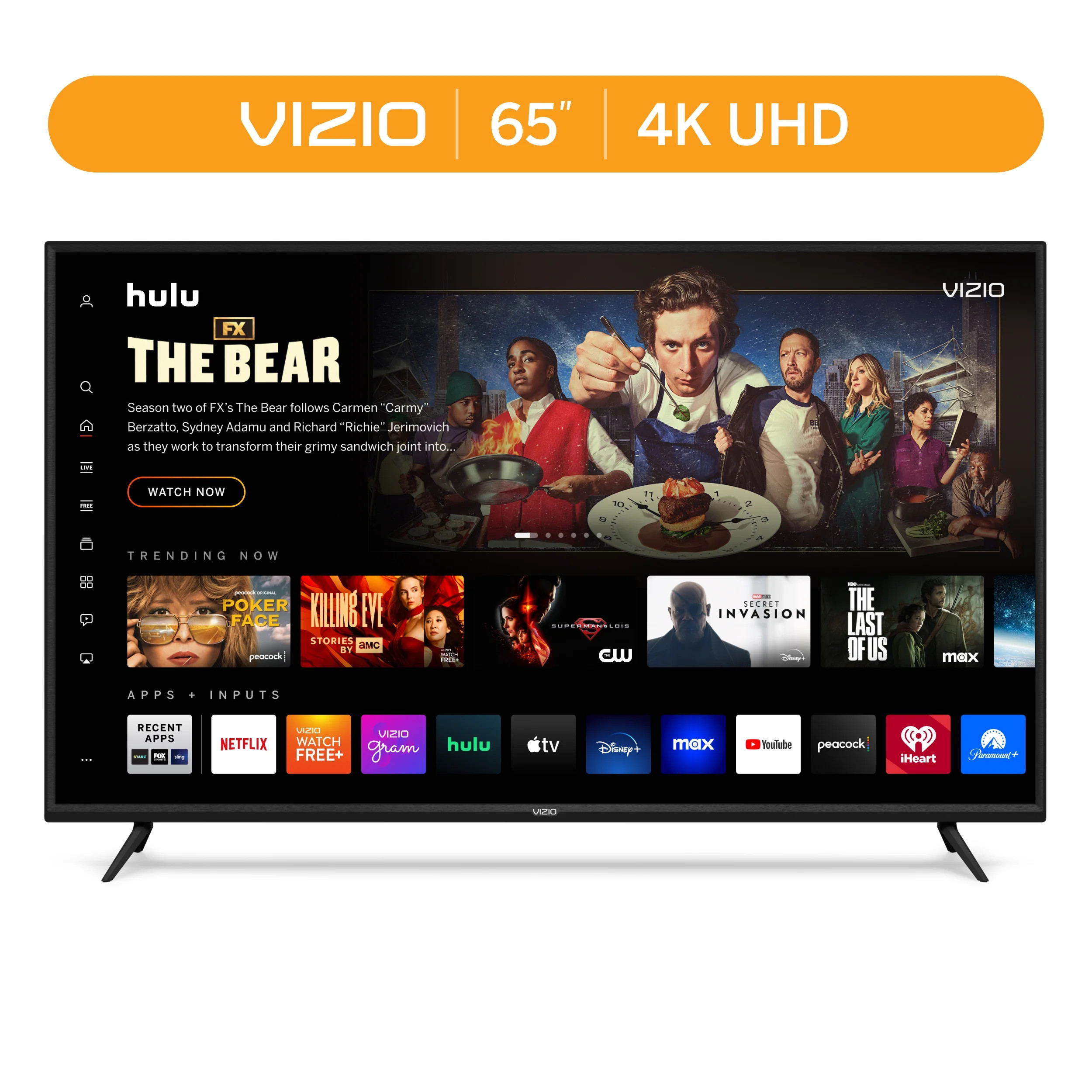 VIZIO 65" Class V-Series 4K UHD LED Smart TV V655-J09 - Walmart.com | Walmart (US)