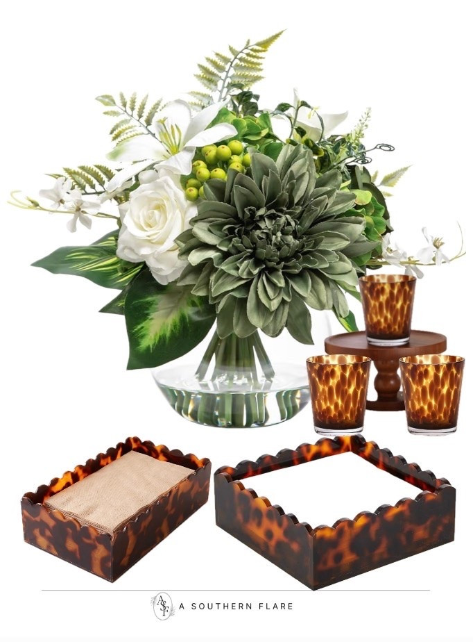 touch of tortoise charm: elegant home accents that bring a warm and natural feel to any space. #HomeDecor #TortoiseElegance /Amazon
