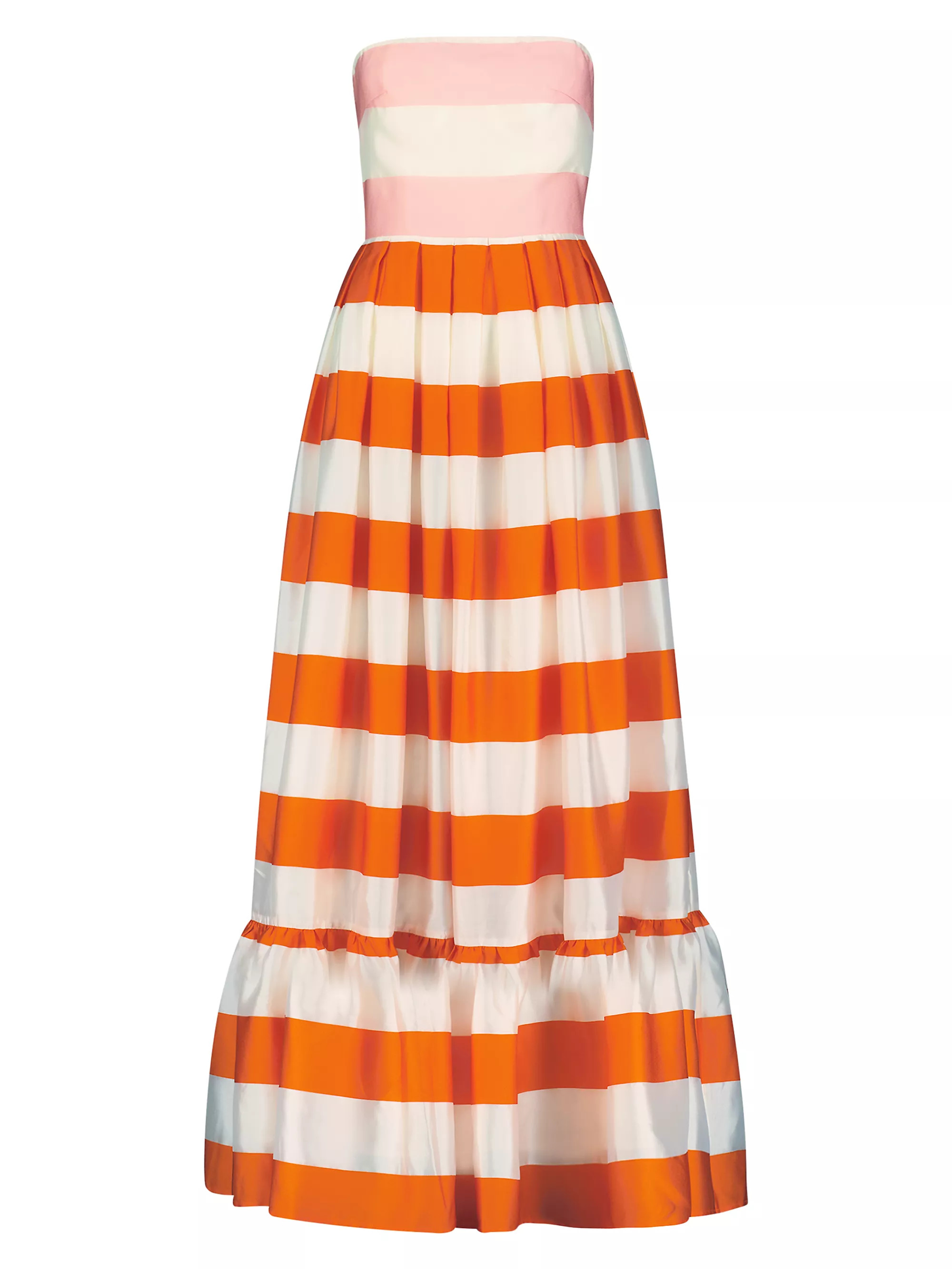 Striped Tiered Maxi Dress | Saks Fifth Avenue