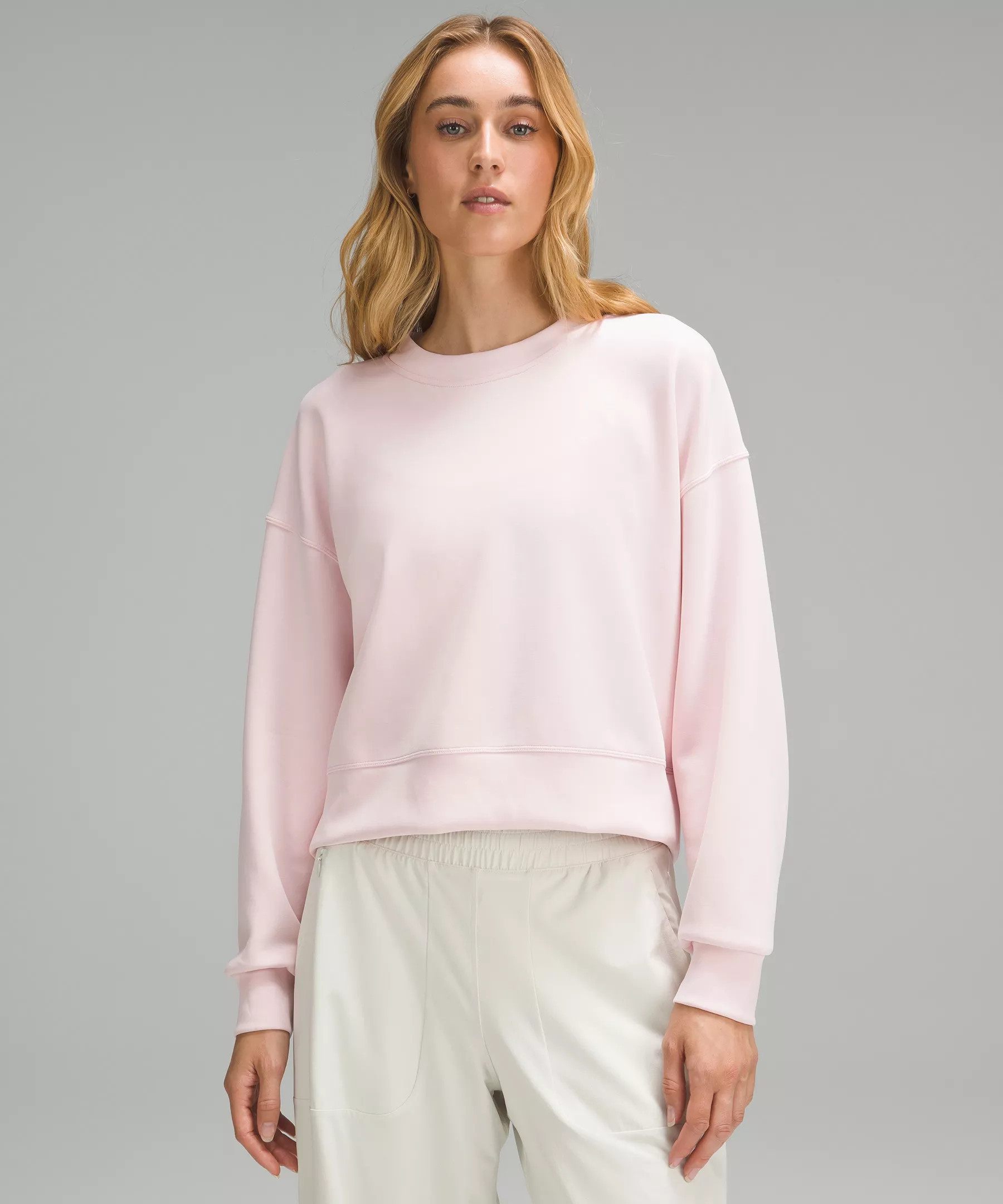Softstreme Perfectly Oversized Cropped Crew | Lululemon (US)