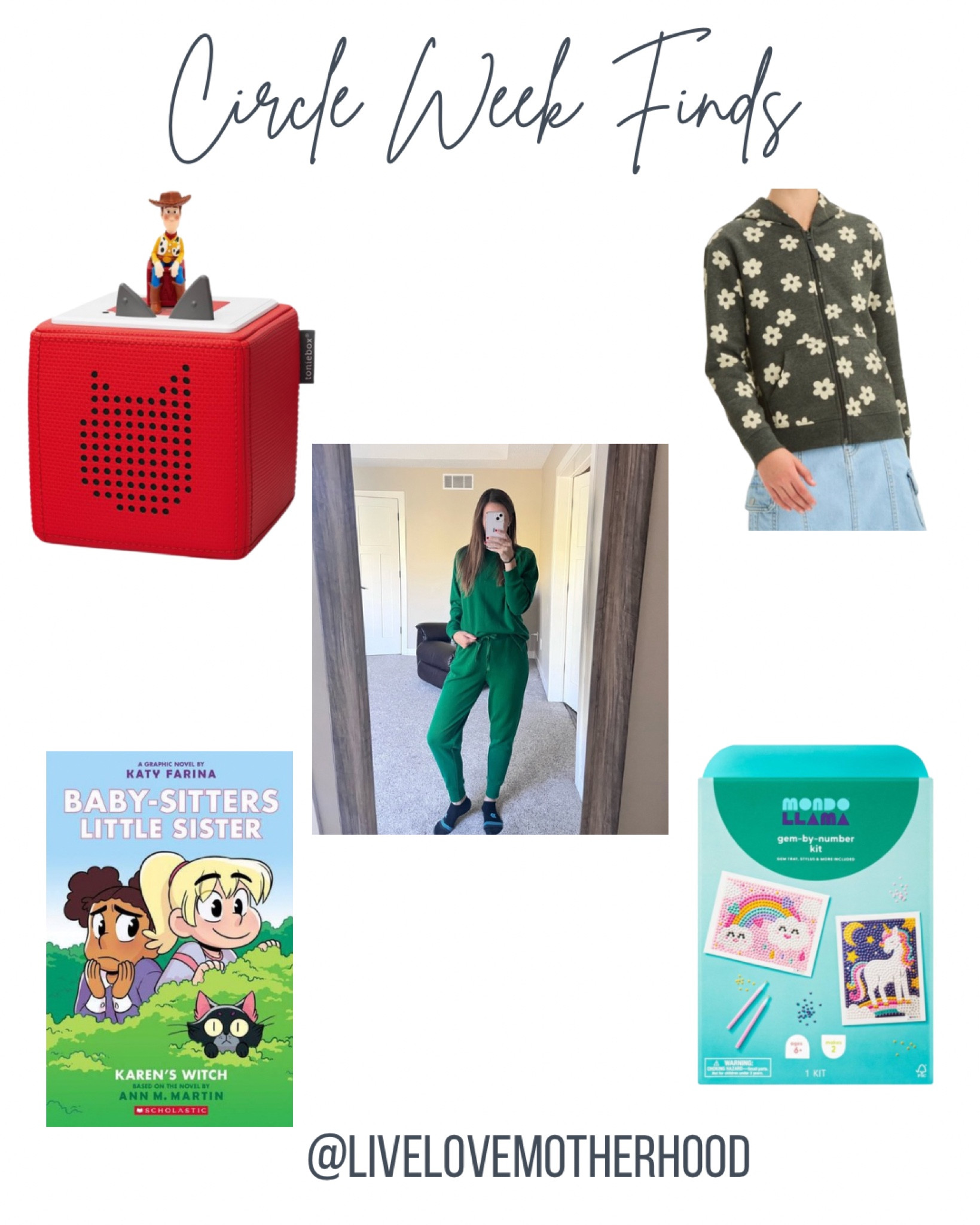 🎯Last day to save for Target’s Circle Week!🎯

Here’s what I grabbed with the discounts (target sale + 5% off with red card):
Tonies Box with Character $20 off $75 toys= $75.30
Sweatshirt Jacket 30% off= $7.98
Lounge set (daily deal)
Book buy 3 get 1 free
Get Art 20% off Mondo Llama = $3.20

#LTKKids