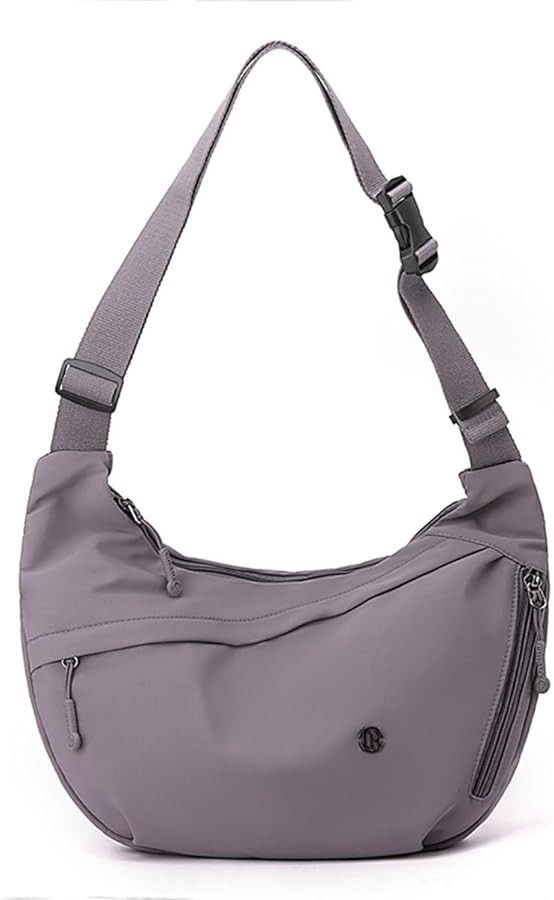 Nylon Crescent Crossbody Luna Bag for Women Men Moon Shoulder Spacious Lightweight Sling Casual H... | Amazon (US)