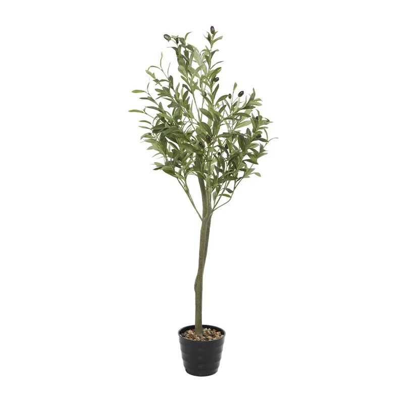40" Artificial Olive Tree in Pot Liner | Wayfair North America