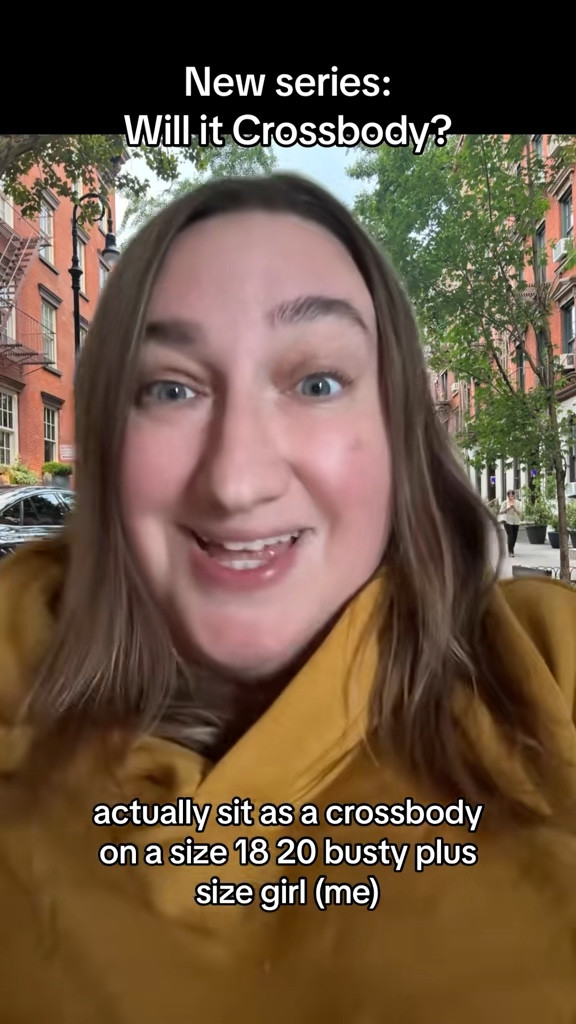 A little bit about my “Will it Crossbody” series I’ll be posting here, because we should ALL be able to crossbody our bags! 

#LTKStyleTip #LTKItBag #LTKPlusSize