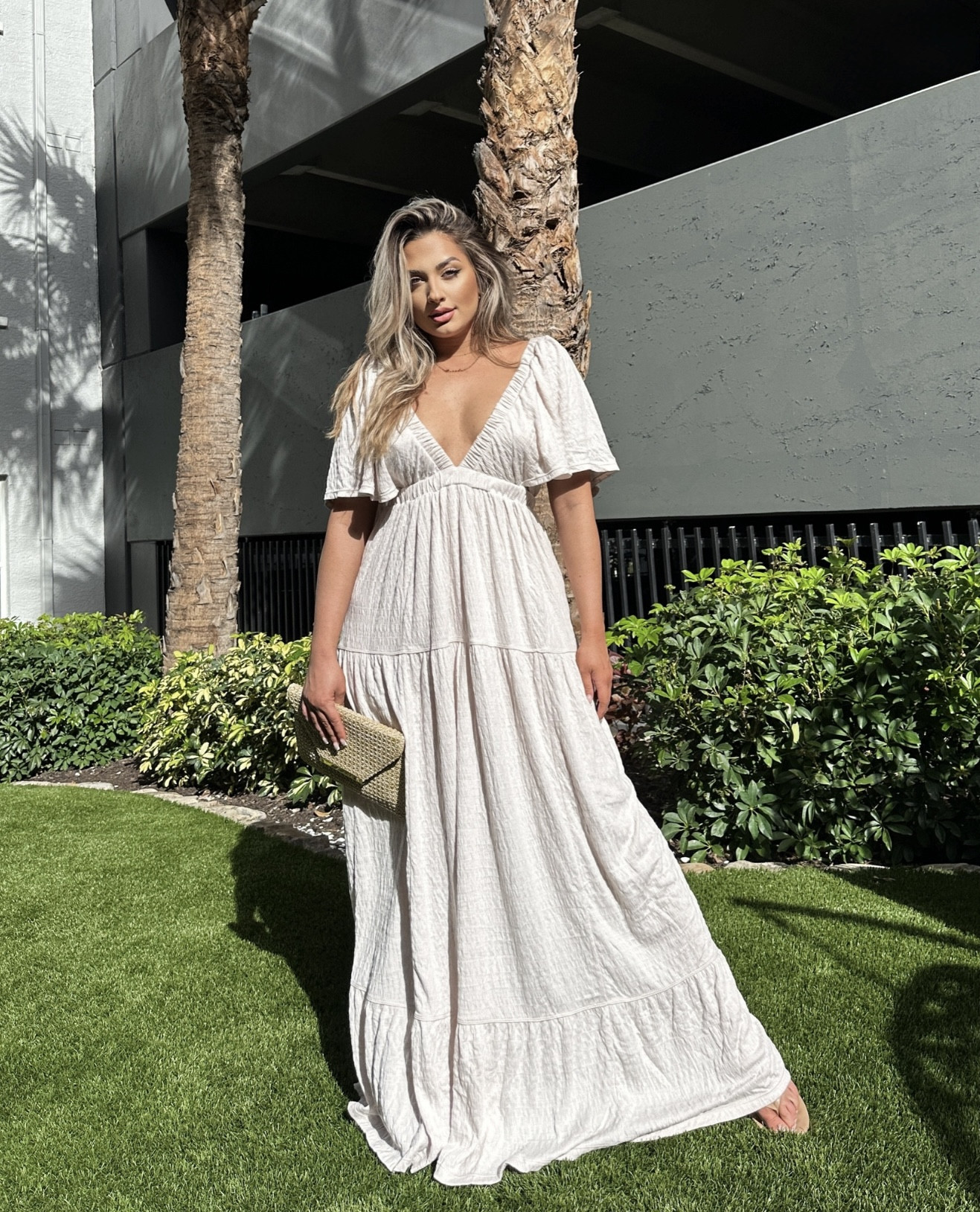 Vacation dress on a curvy body. Spring dress, summer outfit. SO soft and fits like a glove! Wearing a medium. (Comes in different colors) 

#LTKstyletip #LTKmidsize 

#LTKStyleTip #LTKMidsize #LTKSummerEdit