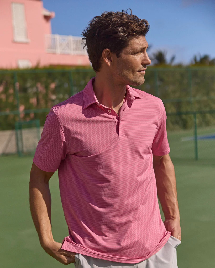 brrr°®-eeze Claxton Stripe Polo | Southern Tide