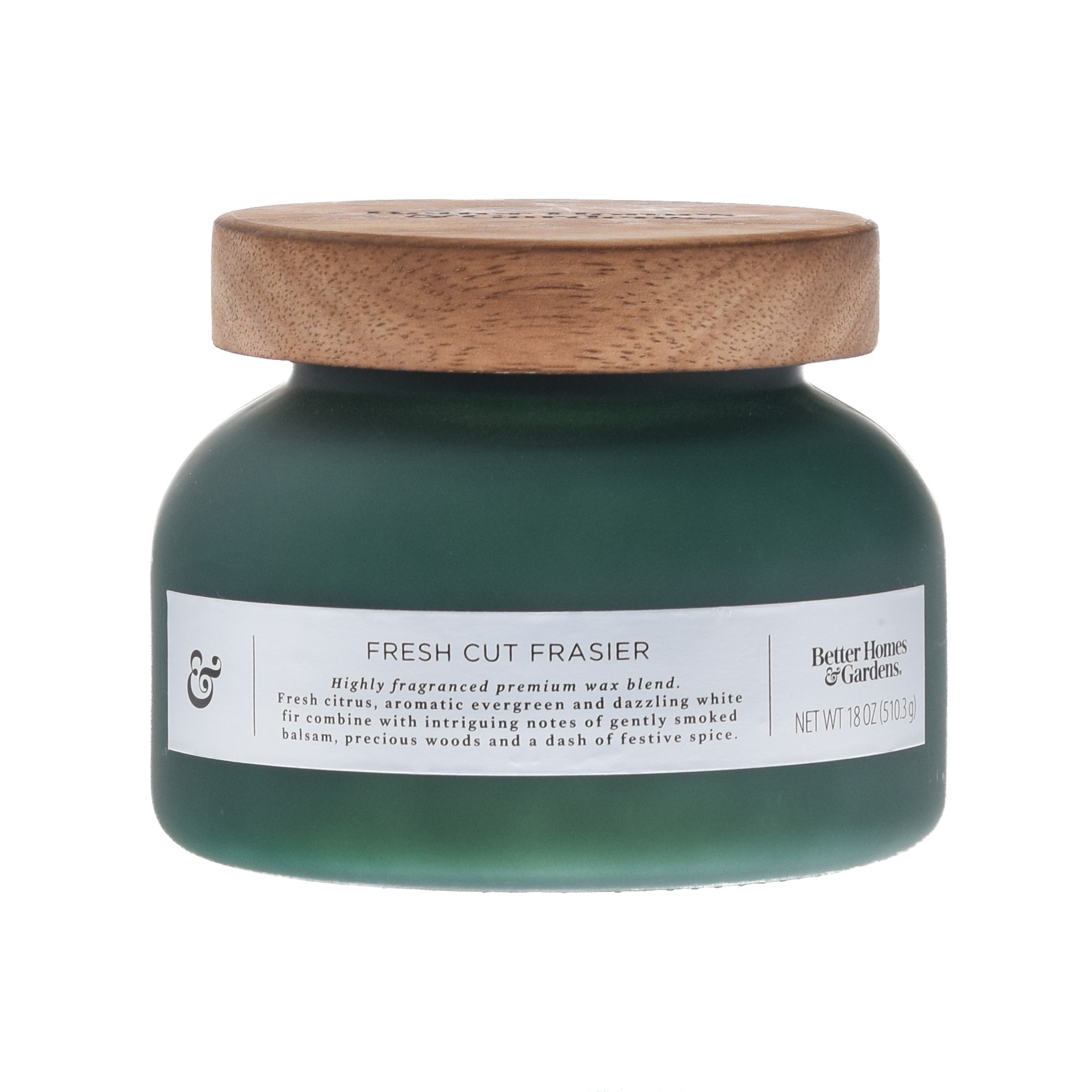Better Homes & Gardens Fresh Cut Frasier Single-Wick Jar Candle, 18 oz. | Walmart (US)