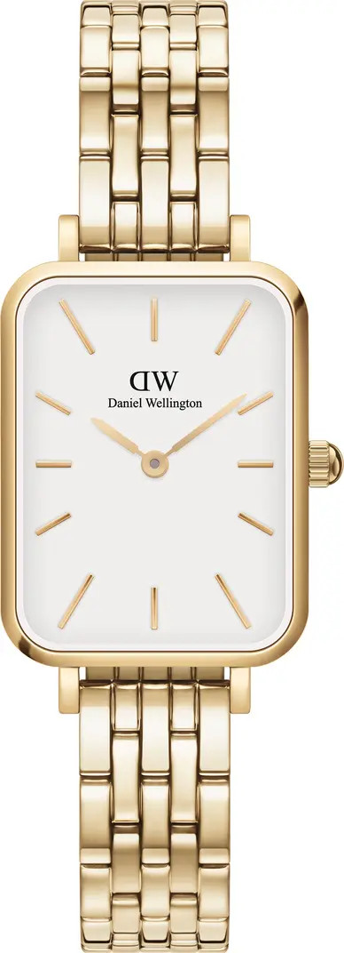 Quadro Link Bracelet Watch, 20mm x 26mm | Nordstrom