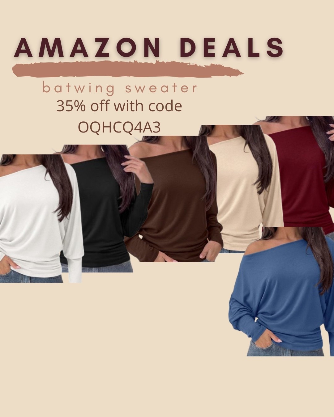 $11 ends 8/4

Amazon fashion
Amazon deals
Batwing sweater
Fall fashion

#LTKSaleAlert