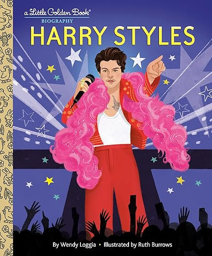 Harry Styles: A Little Golden Book Biography (Little Golden Book Biographies)      Hardcover – ... | Amazon (US)