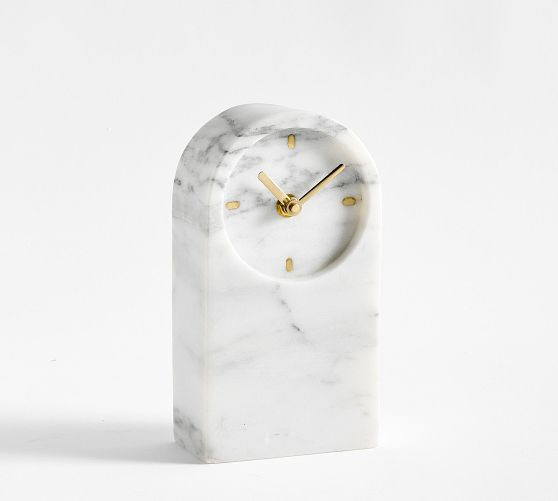 Marble Fashion Clock | Pottery Barn (US)
