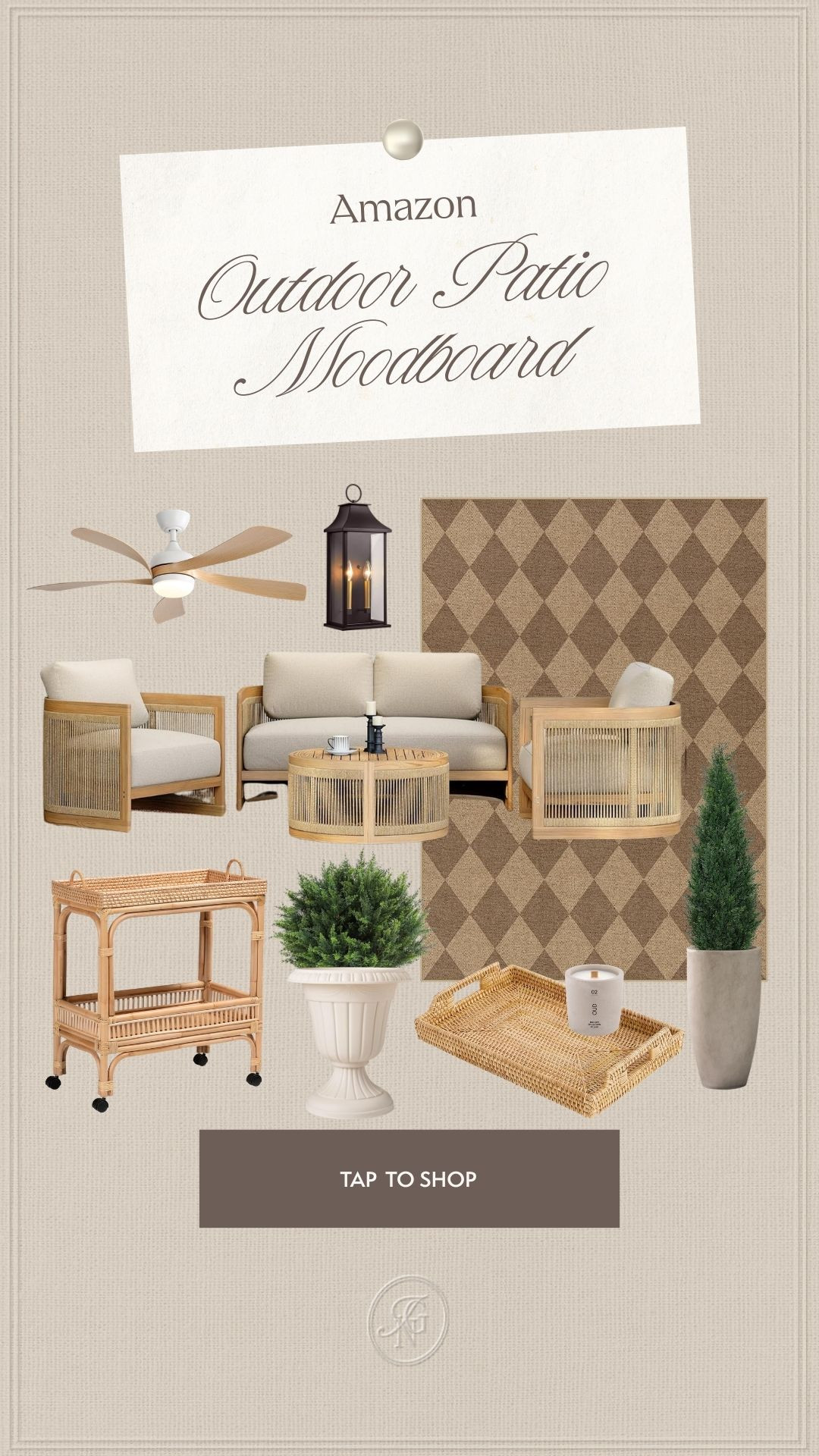 Amazon outdoor patio finds featuring woven furniture, neutral outdoor rugs, lantern lighting and cozy patio decor for creating a warm and inviting backyard setup. ☀️

#amazonpatio #amazonoutdoor #patiodecor #outdoorliving #amazonhomefinds #backyardstyle #patioinspo #outdoordecor #springdecor 

 #LTKSeasonal #LTKHome