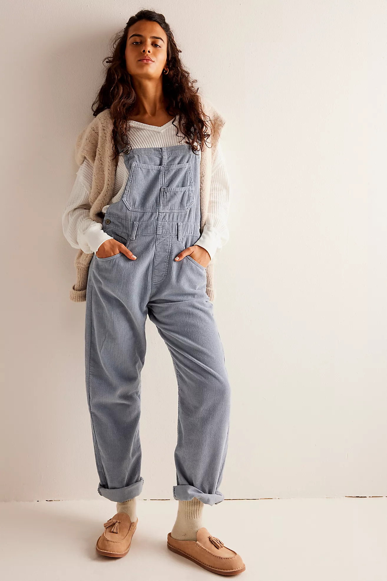 We The Free Ziggy Cord Overalls | Free People (Global - UK&FR Excluded)