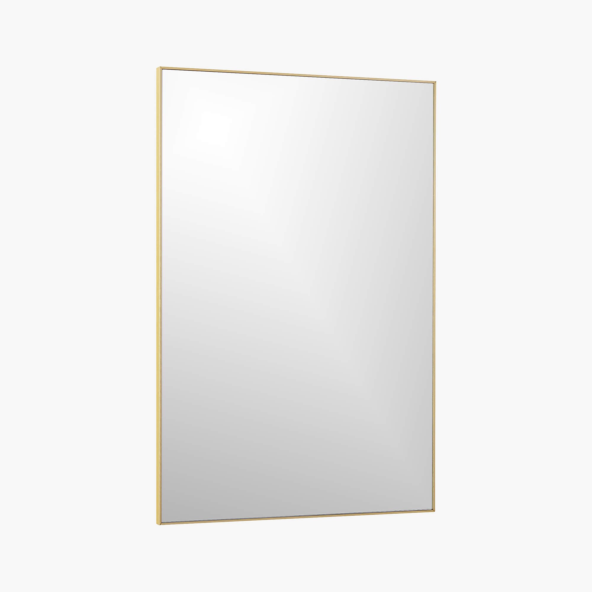 Infinity White Mirror Rectangular 24"x36" + Reviews | CB2 | CB2