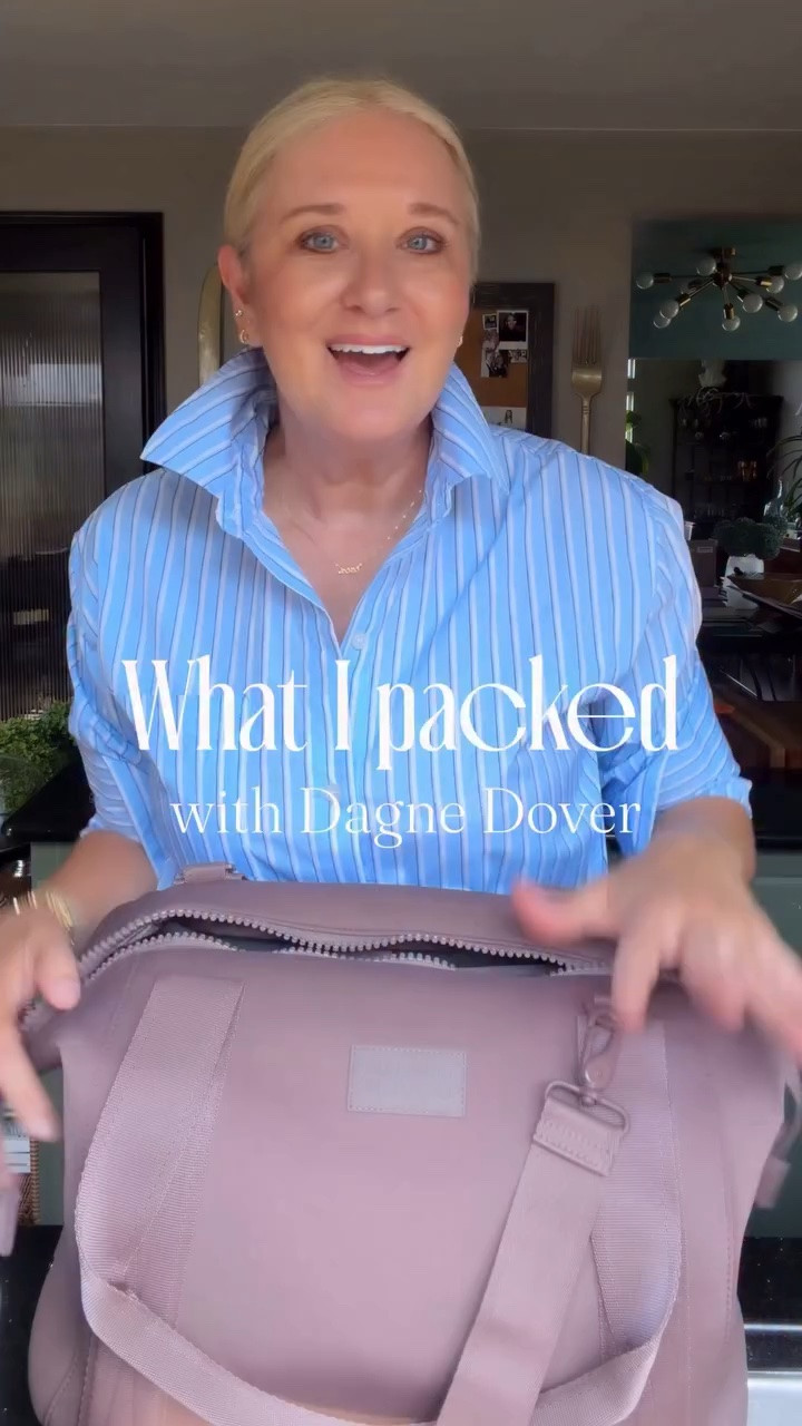 I finally have my travel ✈️personal item system figured out!  These bags not  only look GREAT, but they hold so much! 🧳

Comment SHOP for links! 🛍️

Landon Carry All - Large
Hunter Toiletry -small and large
Hunter Tech - Large
*all in the color Dune

#travelessentials #traveltip #packingtips #over50