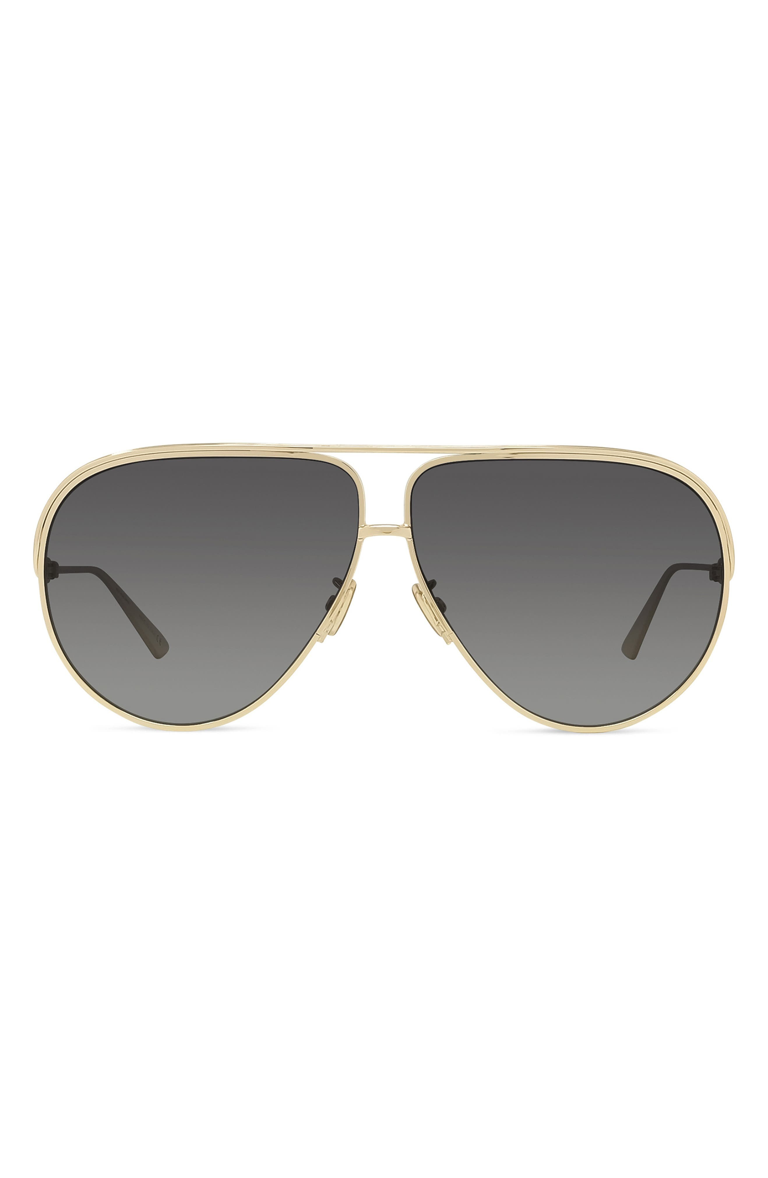 Dior EverDior 65mm Polarized Oversize Aviator Sunglasses | Nordstrom | Nordstrom