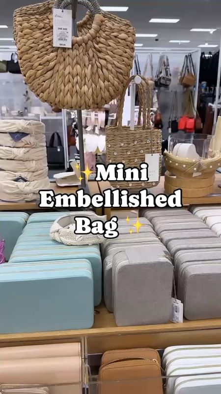 How cute is this mini embellished straw bucket bag?! Love it! 

#LTKFindsUnder50 #LTKItBag #LTKStyleTip