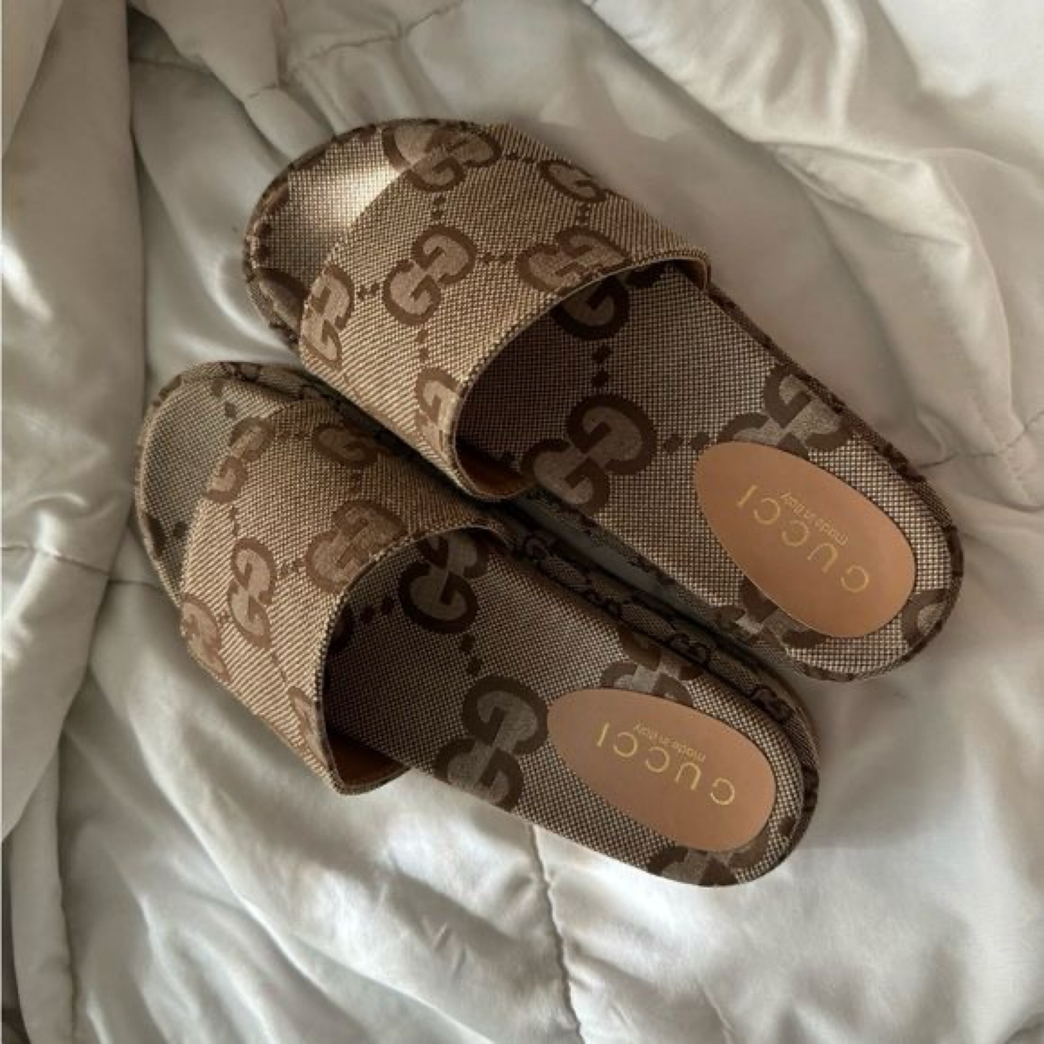 Elevate your summer style with these chic Gucci platform sandals. Perfect for lounging in luxury or stepping out in style.✨ #Gucci #LuxuryFashion #SummerEssentials #DesignerSandals

#LTKShoeCrush #LTKStyleTip #LTKSummerSales