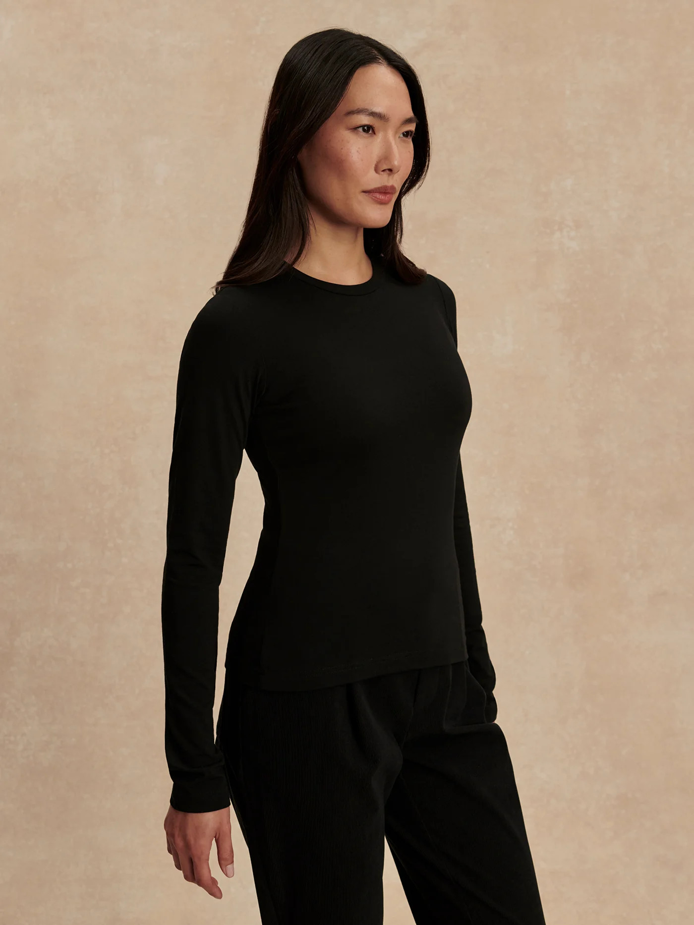 Edna Long Sleeve Fitted Tee | Varley US