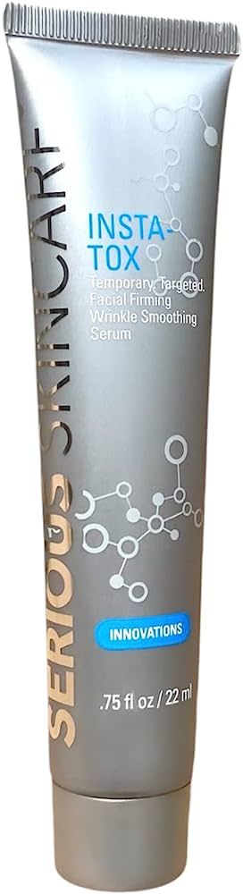 Serious Skincare Insta-TOX Instant Wrinkle Smoothing Serum - Tightens Skin - Facial Serum - Insta... | Amazon (US)