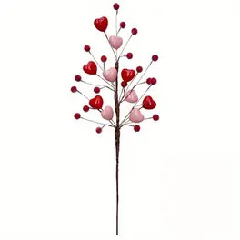 Valentines Day Gifts 6 Pack Valentines Day Picks Berry Stems with Pink Hearts for Valentines Day ... | Temu Affiliate Program