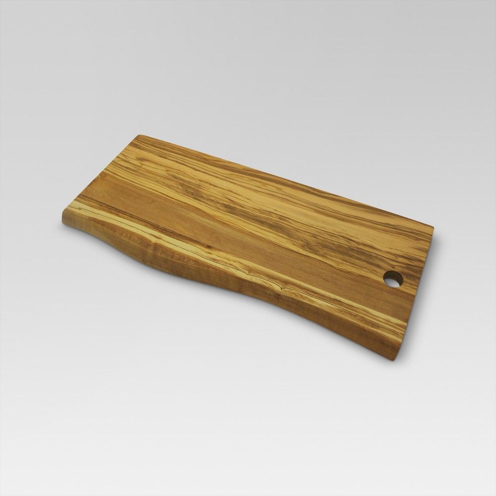 16"" x 7"" Olive Wood Serving Board - Threshold | Target