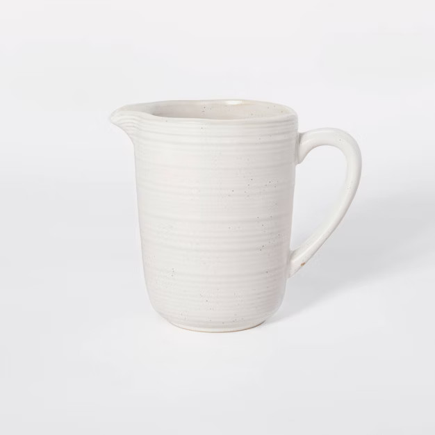33oz Stoneware Beverage Pitcher - Threshold™ designed with Studio McGee | Target