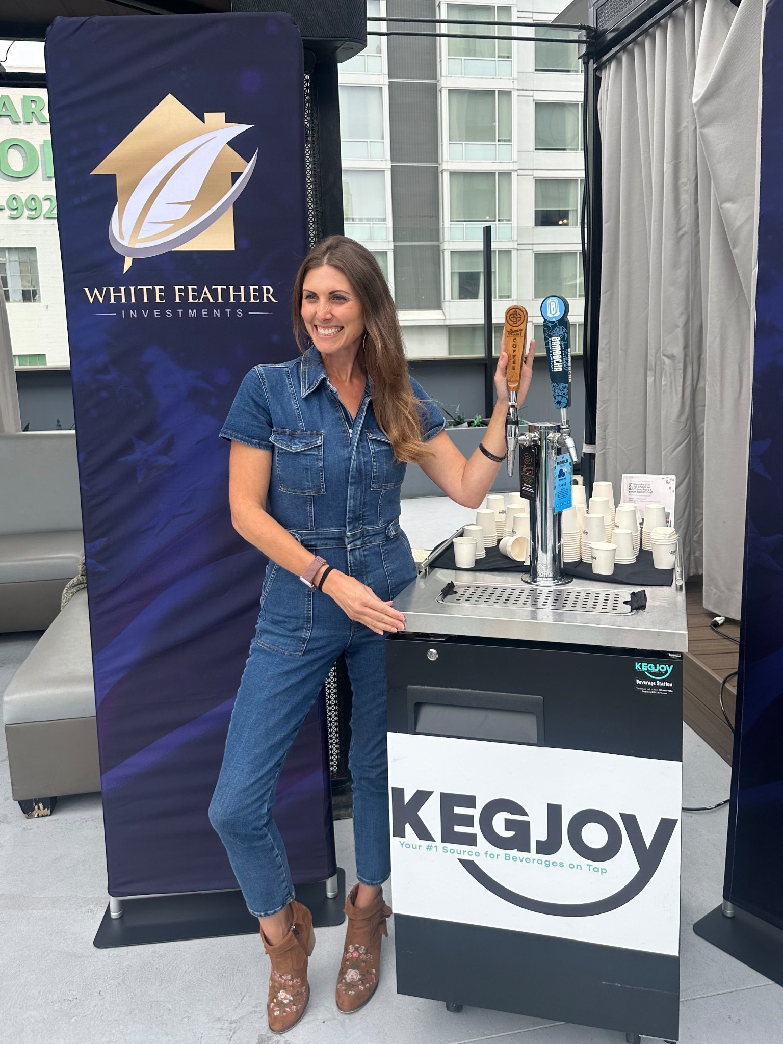 In my favorite Good American jumpsuit! (With my fave beverages)

#LTKFestival #LTKMidsize #LTKOver40