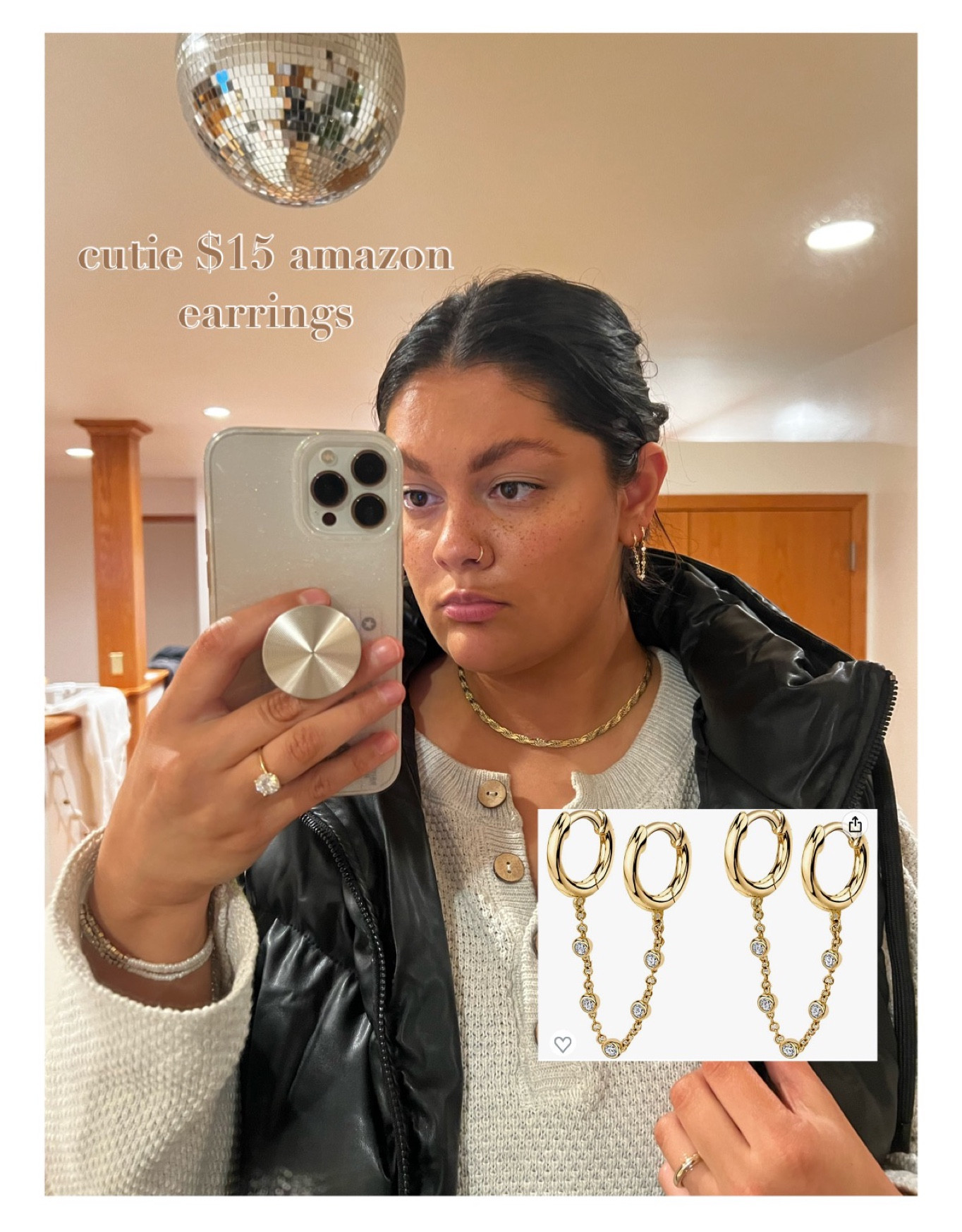 the cutest earrings from amazon 

#LTKstyletip #LTKGiftGuide #LTKFind