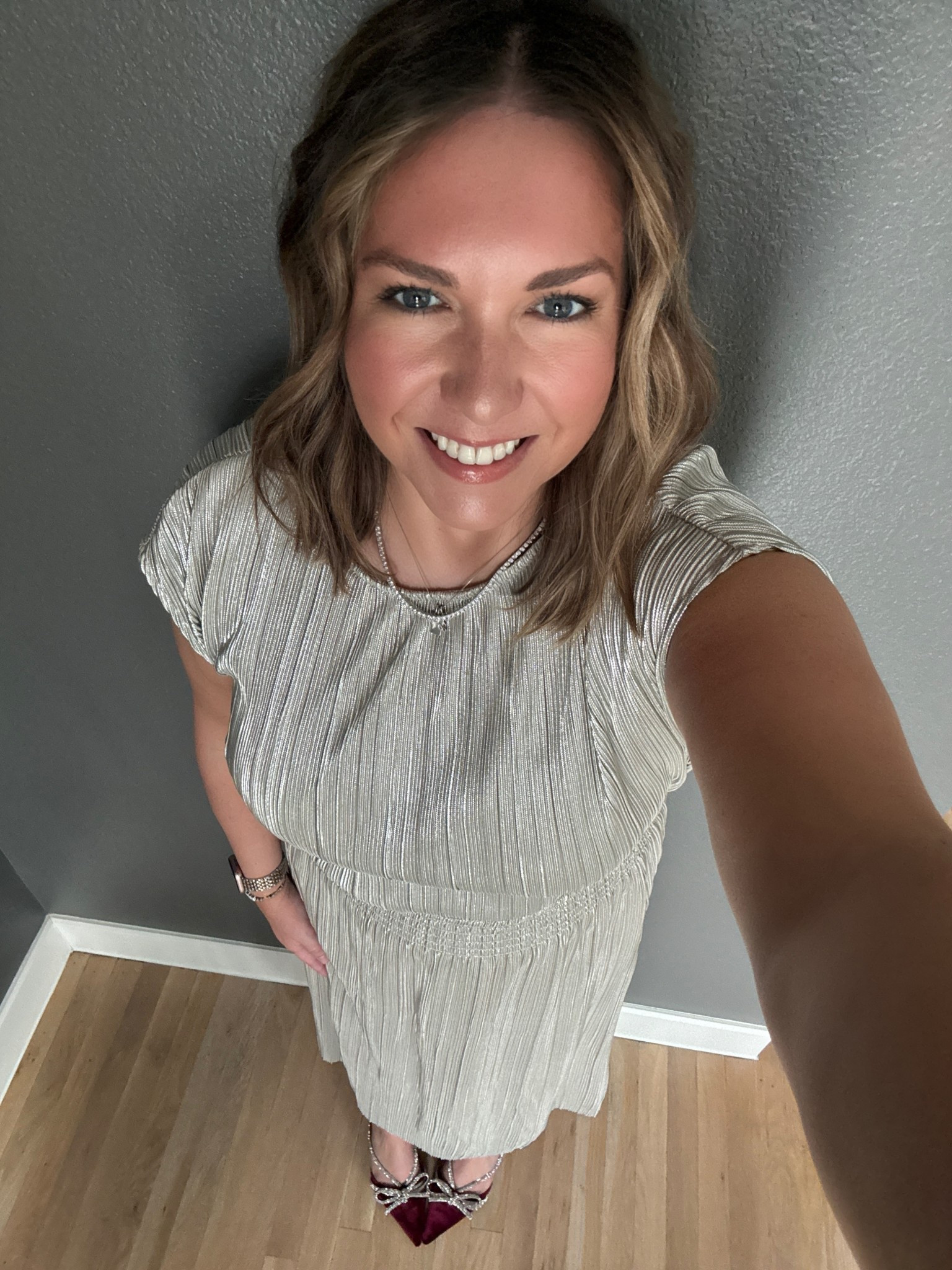 Did a fun holiday tea downtown with friends. It was so fun to dress up and feel festive. Such a fun and unique day. We all leaned into all things holiday to wear. I got so many compliments on my shoes and they are from Target! Nice to do something totally different!

#LTKHoliday #LTKootd #LTKMidsize