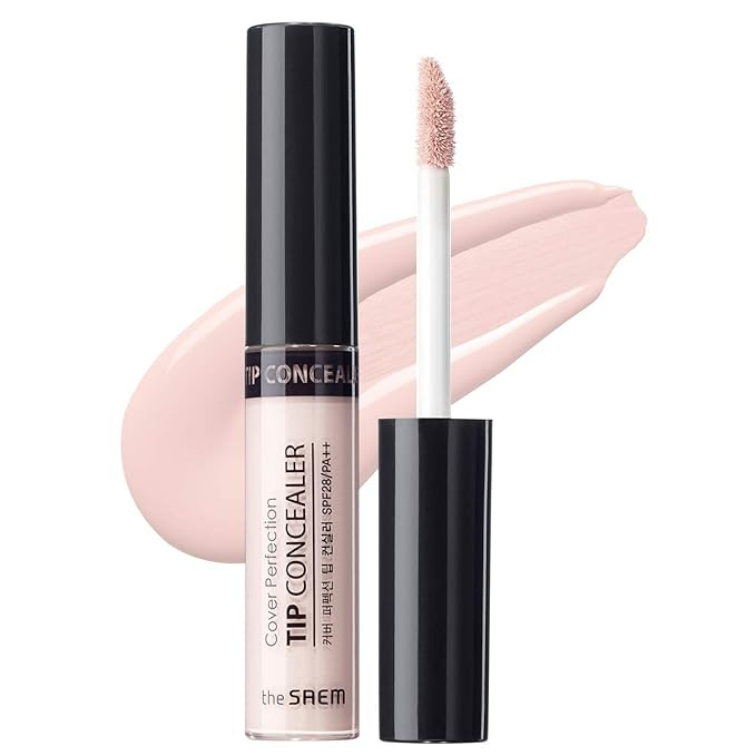 [the SAEM] Cover Perfection Tip Concealer 6.5g # Brightener - Radiant Highlighter, Corrects & Bri... | Amazon (US)