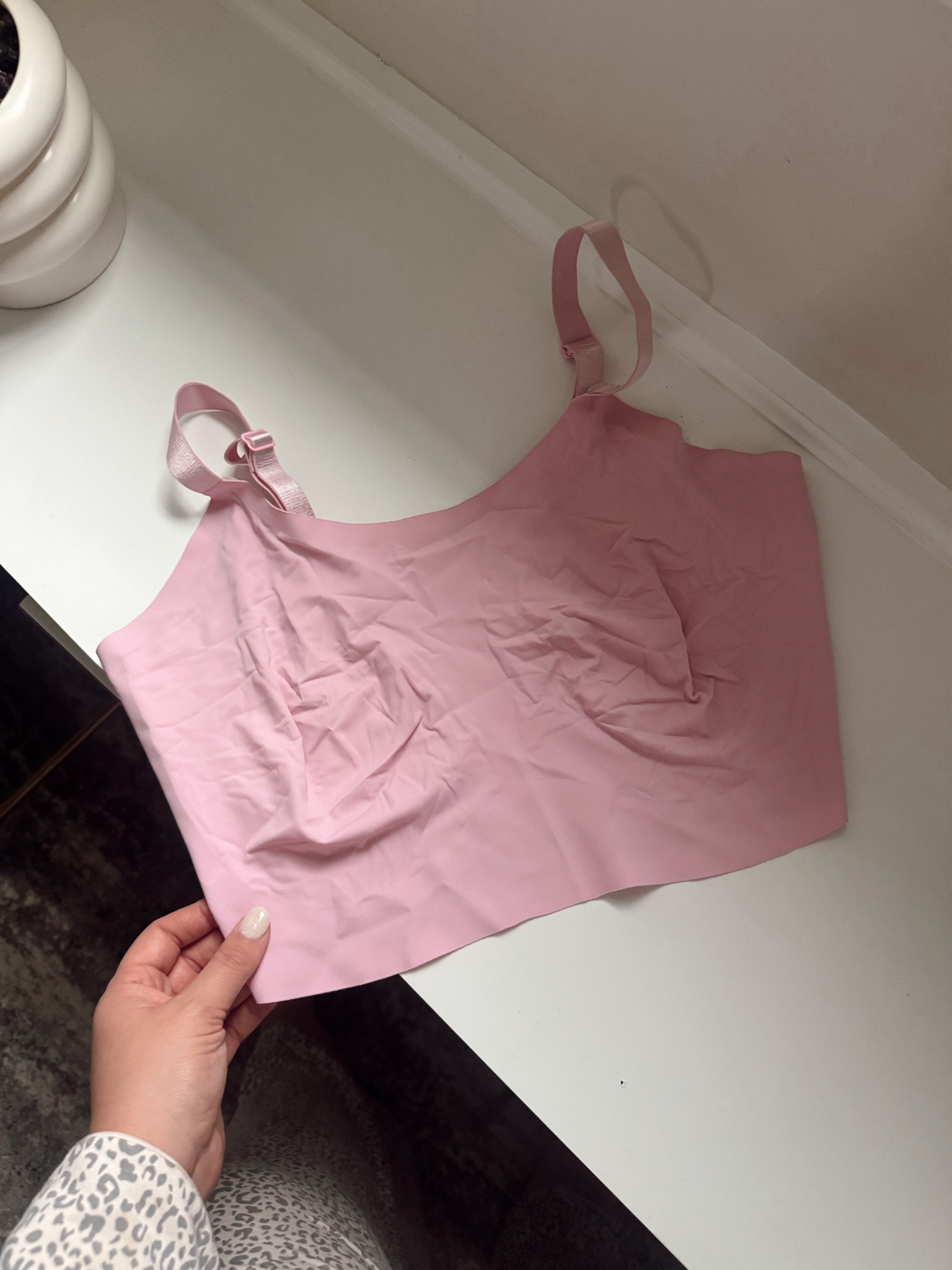 One of my favorite wire free bras / I usually wear size 2XL. 40% off sitewide + stack with my code CARALYN15 for an additional 15% off! @joineby #ebypartner

#LTKSaleAlert #LTKMidsize #LTKStyleTip