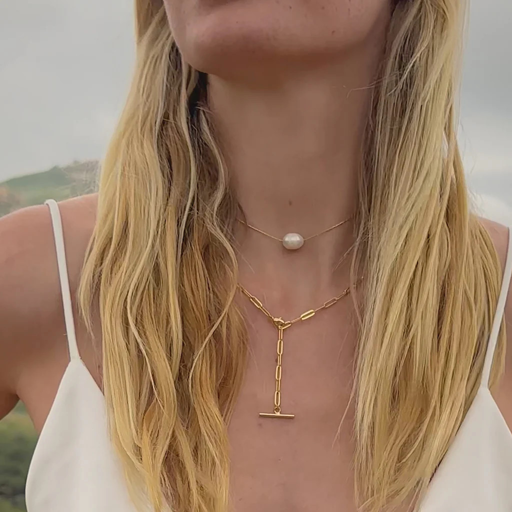 Natalie Lariat Necklace | THATCH