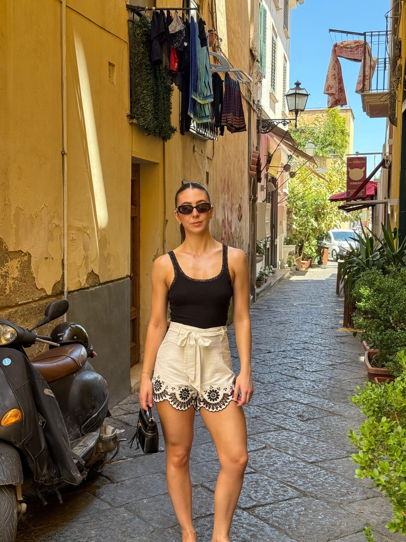 Exploring Sorrento 🍋 summer outfits, holiday outfits, summer outfit inspo, euro summer, white shorts, H&M, black vest top

#LTKeurope #LTKsummer #LTKstyletip