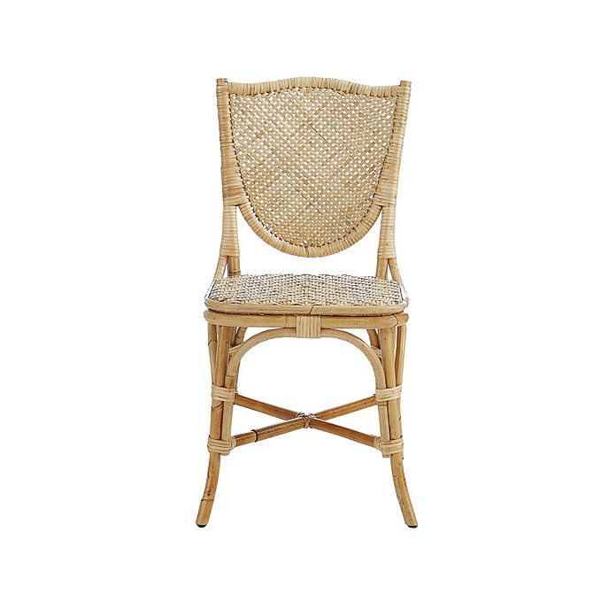 Vera Woven Rattan and Bentwood Bistro-style Dining Chair Set of 2 | Ballard Designs, Inc.