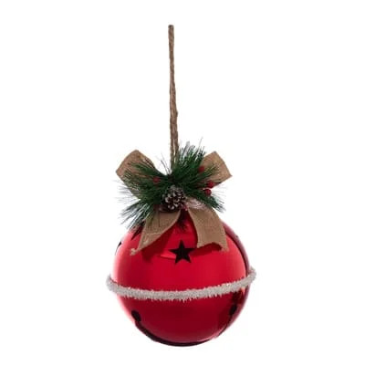 7.5" Jumbo Red Bell with Pinecone & Berries by Ashland® - Holiday Floral for Christmas Crafts an... | Walmart (US)
